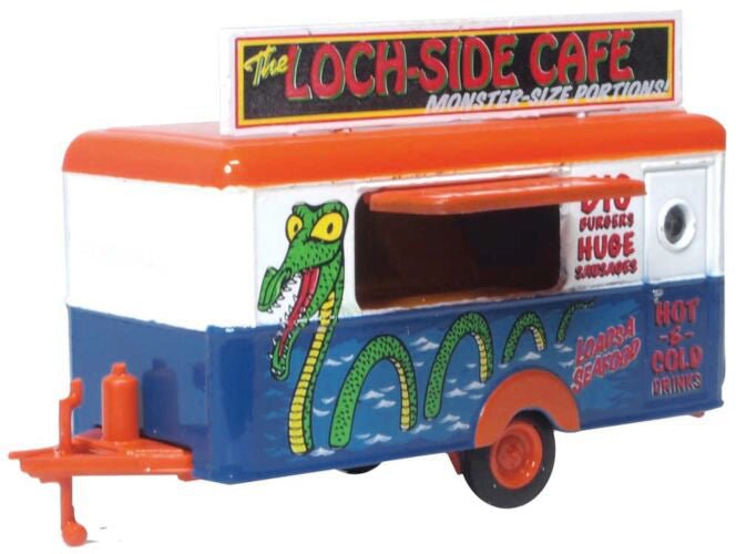 Mobile Food Trailer "Loch-Side Cafe" 1/87 (HO) Scale Diecast Model by Oxford Diecast-Oxford Diecast-ModelCars.com