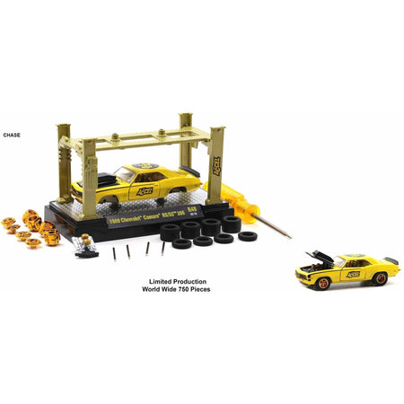 Model Kit 3 piece Car Set Release 48 Limited Edition to 9750 pieces Worldwide 1/64 Diecast Model Cars by M2 Machines-M2-ModelCars.com