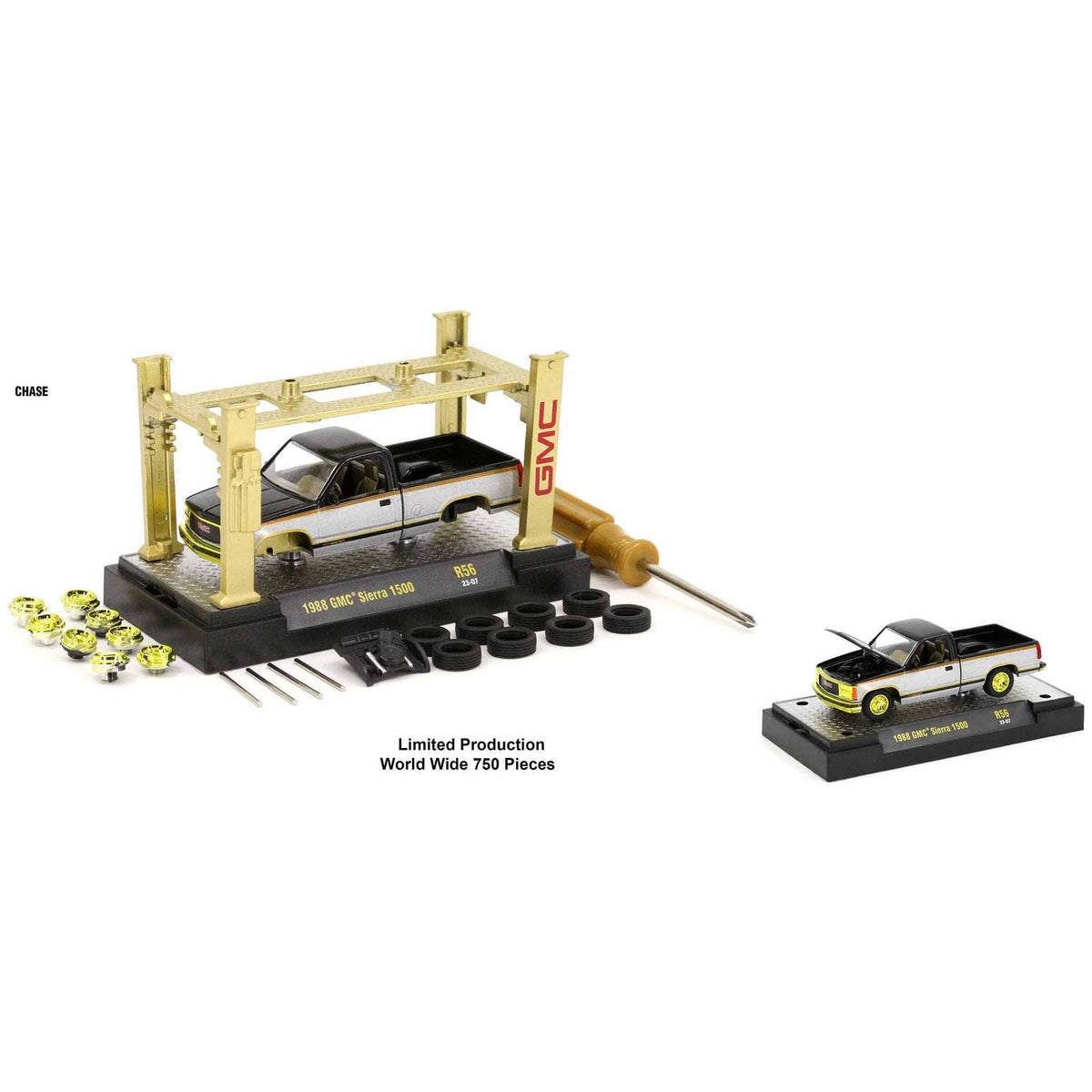 Model Kit 3 piece Car Set Release 56 Limited Edition to 9750 pieces Worldwide 1/64 Diecast Model Cars by M2 Machines-M2-ModelCars.com