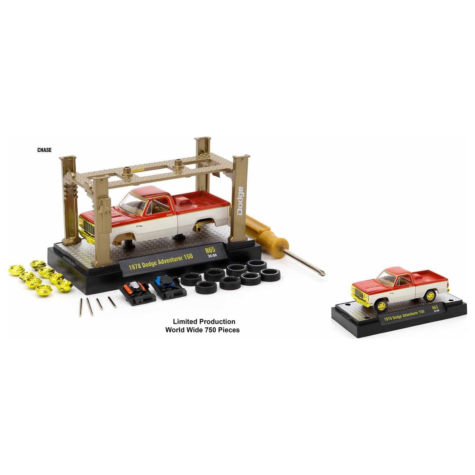 Model Kit 3 piece Car Set Release 65 Limited Edition to 9600 pieces Worldwide 1/64 Diecast Model Cars by M2 Machines - M2 - ModelCars.com