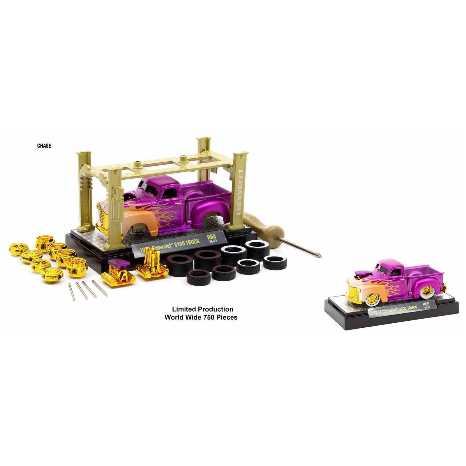 Model Kit 3 piece Car Set Release 68 Limited Edition to 9600 pieces Worldwide 1/64 Diecast Model Cars by M2 Machines - M2 - ModelCars.com