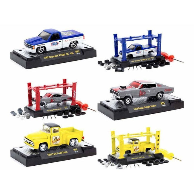 Model Kit 3 piece Car Set Release 75 Limited Edition to 10000 pieces Worldwide 1/64 Diecast Model Cars by M2 Machines-M2-ModelCars.com