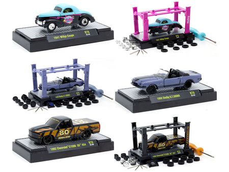 Model Kit 3 piece Car Set Release 78 Limited Edition to 9600 pieces Worldwide 1/64 Diecast Model Cars by M2 Machines-M2-ModelCars.com