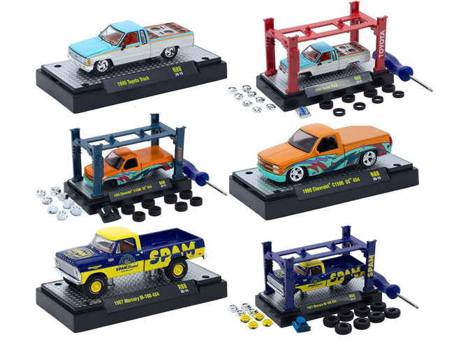 Model Kit 3 piece Car Set Release 79 Limited Edition to 9600 pieces Worldwide 1/64 Diecast Model Cars by M2 Machines-M2-ModelCars.com