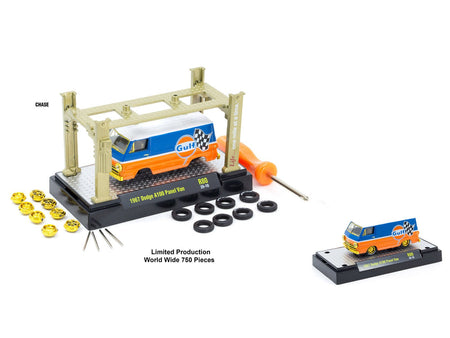 Model Kit 3 piece Car Set Release 80 Limited Edition to 9600 pieces Worldwide 1/64 Diecast Model Cars by M2 Machines-M2-ModelCars.com