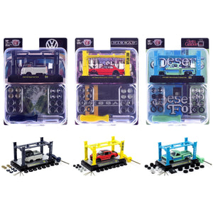 Model Kit 3 piece Car Set Release 82 Limited Edition to 8000 pieces Worldwide 1/64 Diecast Model Cars by M2 Machines