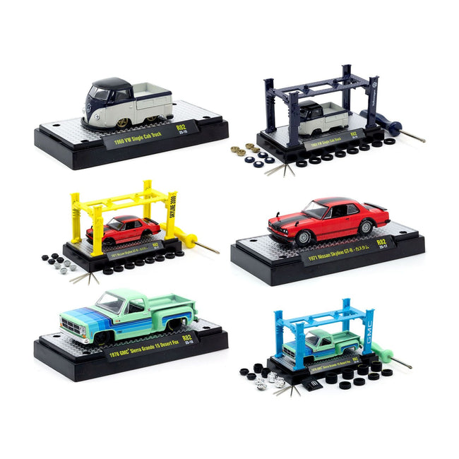 Model Kit 3 piece Car Set Release 82 Limited Edition to 8000 pieces Worldwide 1/64 Diecast Model Cars by M2 Machines-M2-ModelCars.com