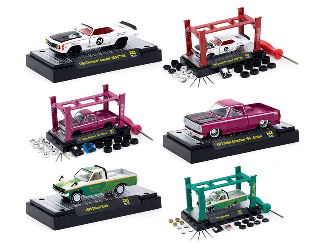 Model Kit 3 piece Car Set Release #83 Limited Edition to 6000 pieces Worldwide 1/64 Diecast Model Cars by M2 Machines-M2-ModelCars.com
