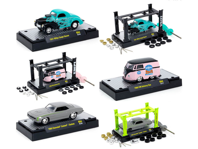 Model Kit 3 piece Car Set Release 84 Limited Edition to 6000 pieces Worldwide 1/64 Diecast Model Cars by M2 Machines-M2-ModelCars.com