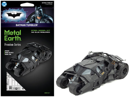 Model Kit Batman Tumbler "The Dark Knight Trilogy" (2005-2012) Movies (Challenging Difficulty) Steel Model by Metal Earth-Metal Earth-ModelCars.com