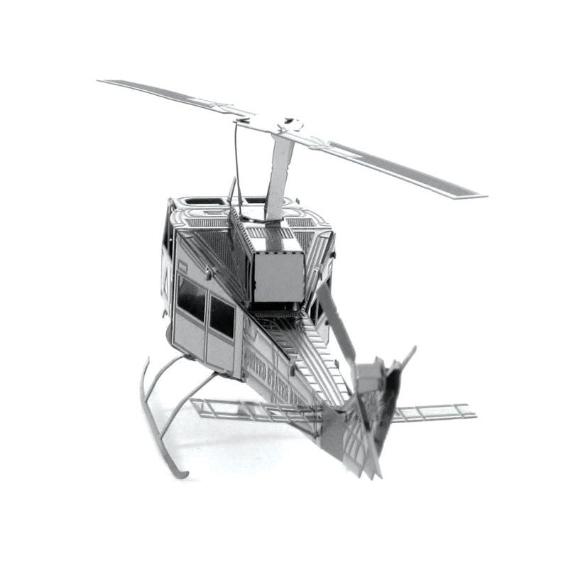 Model Kit Bell UH - 1 Iroquois "Huey" Helicopter "United States Army" (Easy Difficulty) Steel Model by Metal Earth - Metal Earth - ModelCars.com