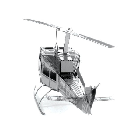 Model Kit Bell UH - 1 Iroquois "Huey" Helicopter "United States Army" (Easy Difficulty) Steel Model by Metal Earth - Metal Earth - ModelCars.com