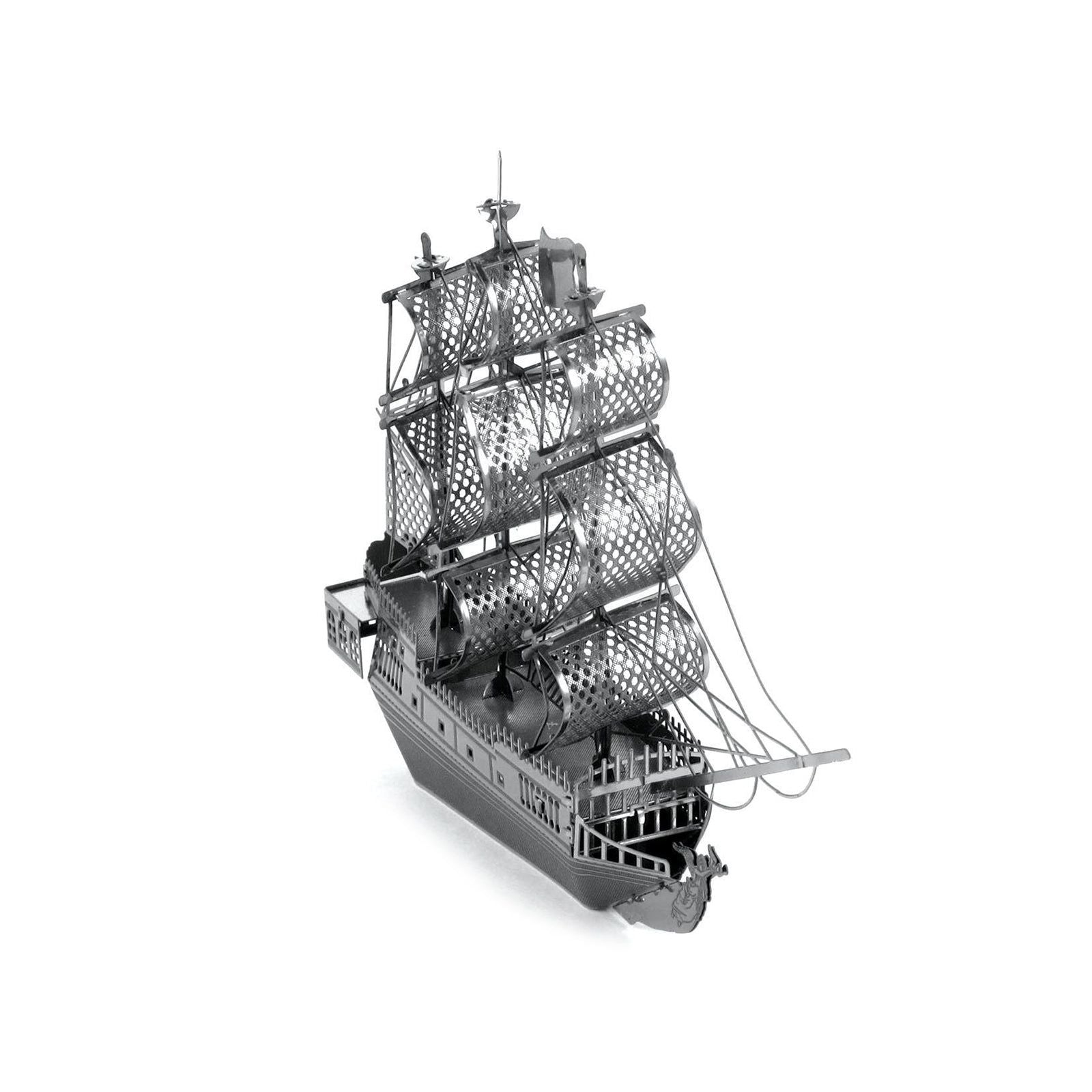 Model Kit Black Pearl Ship (Moderate Difficulty) Steel Model by Metal Earth - Metal Earth - ModelCars.com