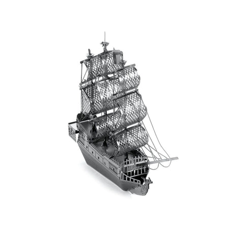 Model Kit Black Pearl Ship (Moderate Difficulty) Steel Model by Metal Earth - Metal Earth - ModelCars.com