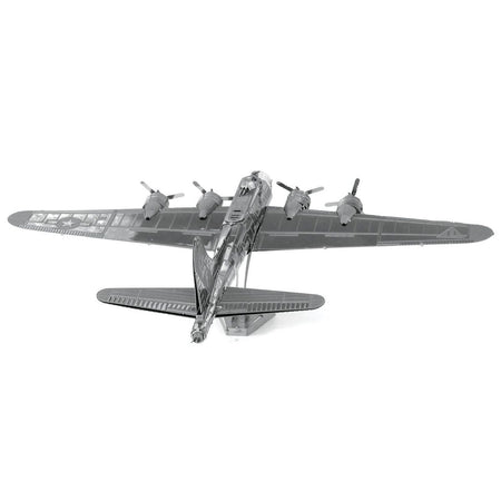 Model Kit Boeing B-17 Flying Fortress Bomber Aircraft (Moderate Difficulty) Steel Model by Metal Earth-Metal Earth-ModelCars.com