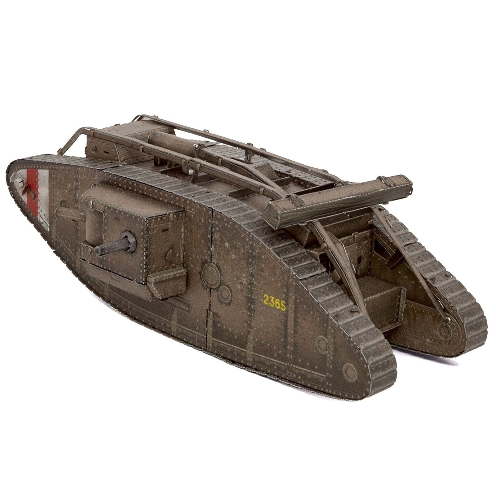 Model Kit British Mark IV Tank (Moderate Difficulty) Steel Model by Metal Earth - Metal Earth - ModelCars.com