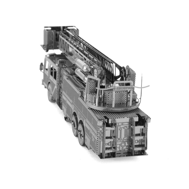Model Kit Fire Engine "Fort Johnson Tower 6" (Moderate Difficulty) Steel Model by Metal Earth - Metal Earth - ModelCars.com