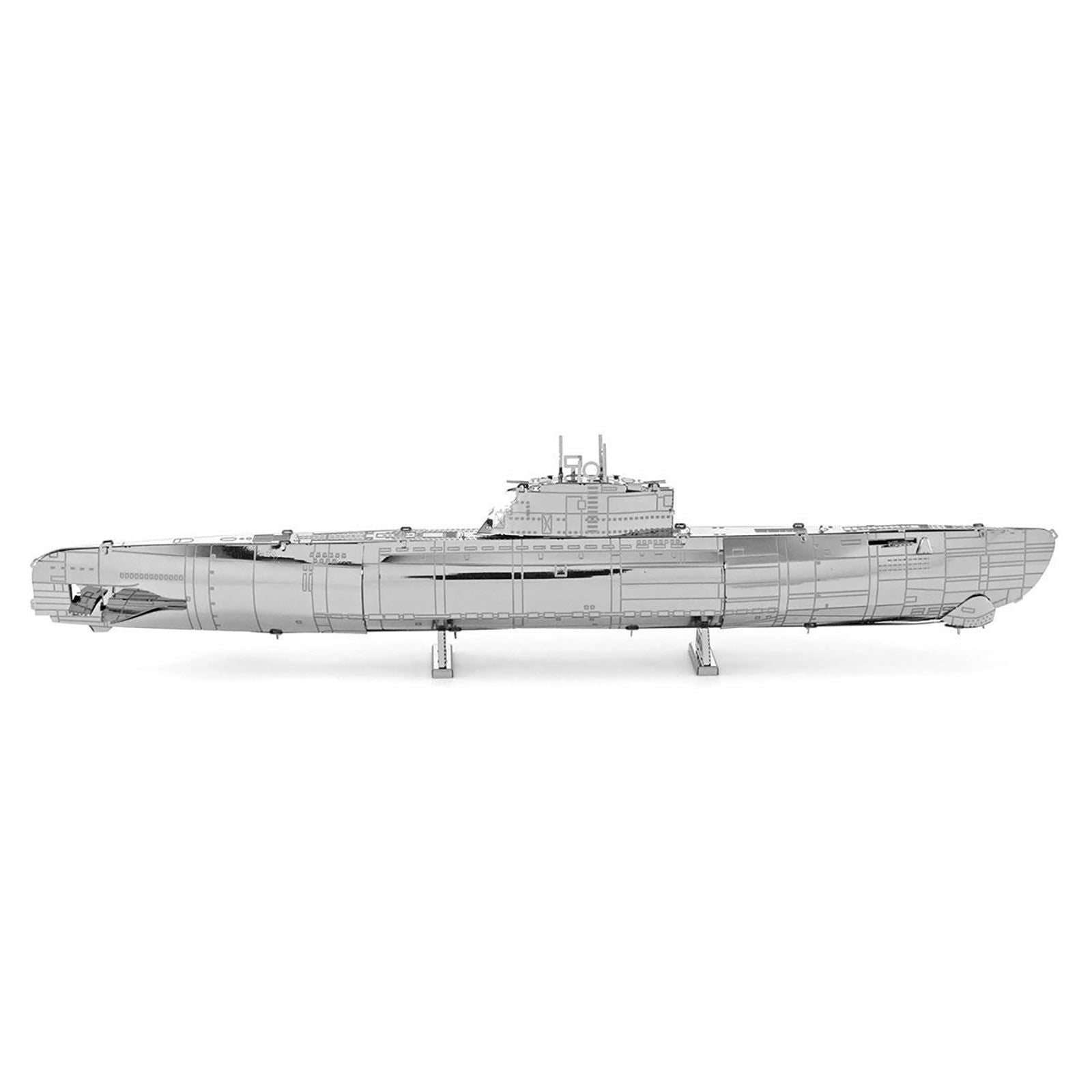 Model Kit German U - Boat Type XXI Submarine (Challenging Difficulty) Steel Model by Metal Earth - Metal Earth - ModelCars.com