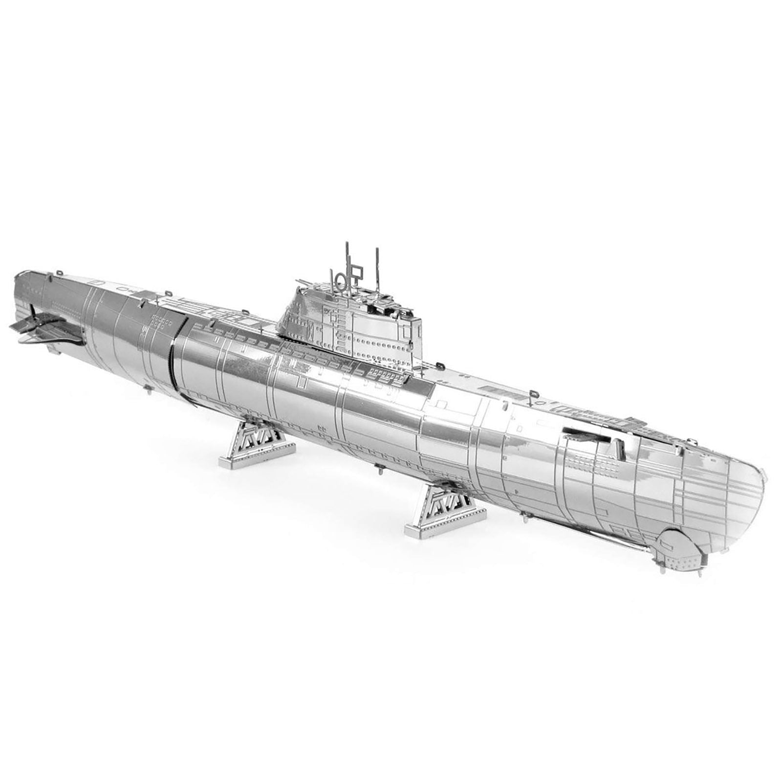 Model Kit German U - Boat Type XXI Submarine (Challenging Difficulty) Steel Model by Metal Earth - Metal Earth - ModelCars.com