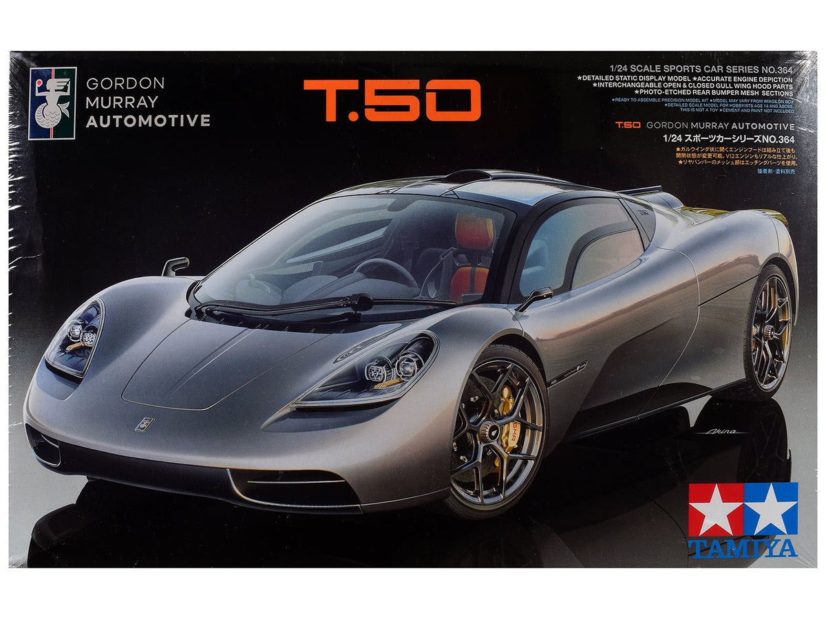 Model Kit Gordon Murray Automotive T.50 1/24 Scale Model by Tamiya-Tamiya-ModelCars.com