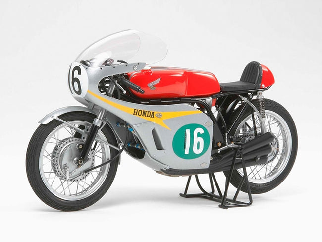 Model Kit Honda RC166 GP Racer Motorcycle 1/12 Scale Model by Tamiya-Tamiya-ModelCars.com