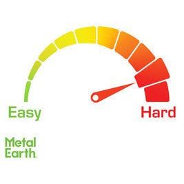 Model Kit Kawasaki Ninja H2R Motorcycle (Expert Difficulty) Steel Model by Metal Earth-Metal Earth-ModelCars.com