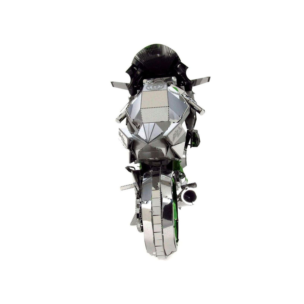 Model Kit Kawasaki Ninja H2R Motorcycle (Expert Difficulty) Steel Model by Metal Earth-Metal Earth-ModelCars.com