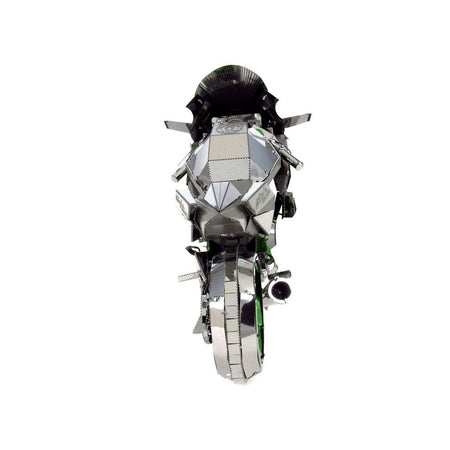 Model Kit Kawasaki Ninja H2R Motorcycle (Expert Difficulty) Steel Model by Metal Earth - Metal Earth - ModelCars.com