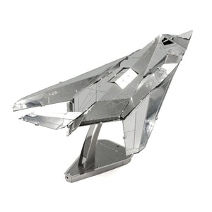 Model Kit Lockheed Martin F-117 Nighthawk Stealth Aircraft "United States Air Force" (Moderate Difficulty) Steel Model by Metal Earth