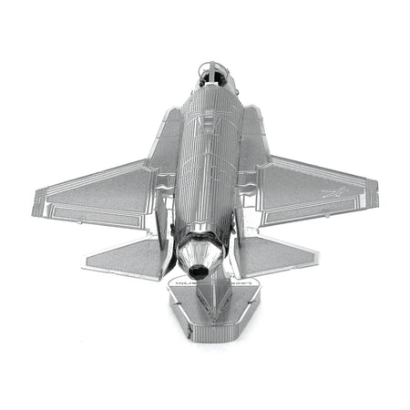 Model Kit Lockheed Martin F - 35 Lightning II Aircraft (Moderate Difficulty) Steel Model by Metal Earth - Metal Earth - ModelCars.com