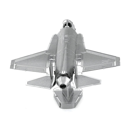 Model Kit Lockheed Martin F-35 Lightning II Aircraft (Moderate Difficulty) Steel Model by Metal Earth-Metal Earth-ModelCars.com