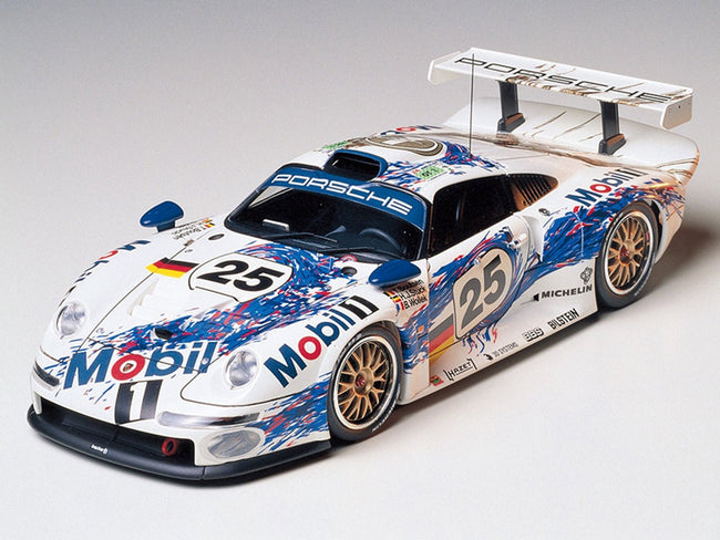 Model Kit Porsche 911 GT1 "24 Hours of Le Mans" (1996) 1/24 Scale Model by Tamiya-Tamiya-ModelCars.com