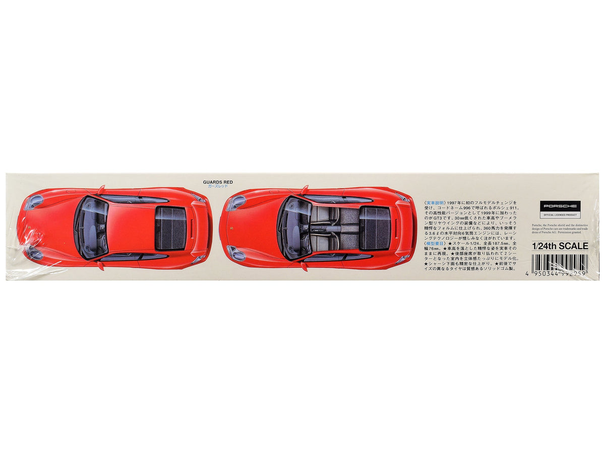 Model Kit Porsche 911 GT3 1/24 Scale Model by Tamiya-Tamiya-ModelCars.com
