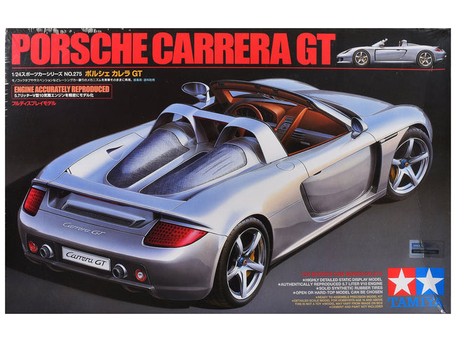 Model Kit Porsche Carrera GT 1/24 Scale Model by Tamiya-Tamiya-ModelCars.com
