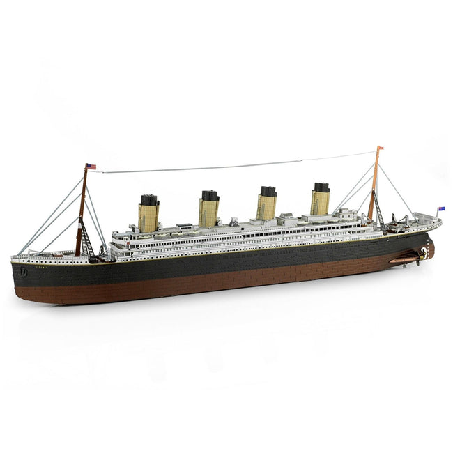 Model Kit RMS Titanic Ship (Moderate Difficulty) Steel Model by Metal Earth - Metal Earth - ModelCars.com