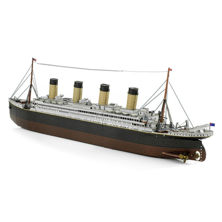 Model Kit RMS Titanic Ship (Moderate Difficulty) Steel Model by Metal Earth - Metal Earth - ModelCars.com