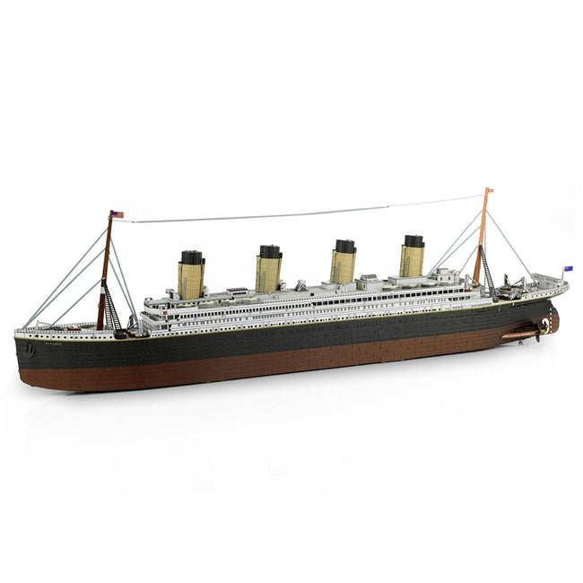Model Kit RMS Titanic Ship (Moderate Difficulty) Steel Model by Metal Earth-Metal Earth-ModelCars.com