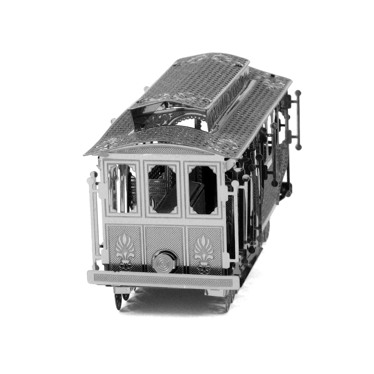 Model Kit San Francisco Cable Car "Powel & Mason St" (Easy Difficulty) Steel Model by Metal Earth - Metal Earth - ModelCars.com