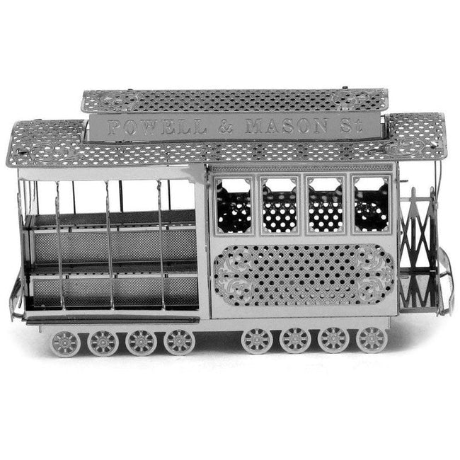 Model Kit San Francisco Cable Car "Powel & Mason St" (Easy Difficulty) Steel Model by Metal Earth-Metal Earth-ModelCars.com
