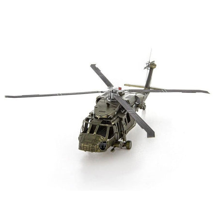 Model Kit Sikorsky Black Hawk Helicopter "United States Army" (Moderate Difficulty) Steel Model by Metal Earth-Metal Earth-ModelCars.com