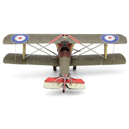 Model Kit Sopwith Camel Aircraft "World War I" British Royal Flying Corps (Moderate Difficulty) Steel Model by Metal Earth-Metal Earth-ModelCars.com