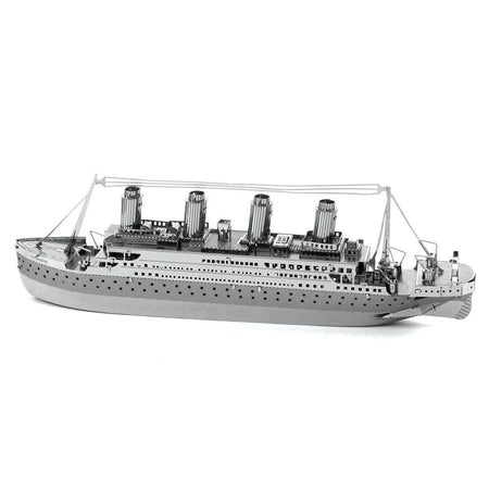 Model Kit Titanic Ship (Moderate Difficulty) Steel Model by Metal Earth - Metal Earth - ModelCars.com