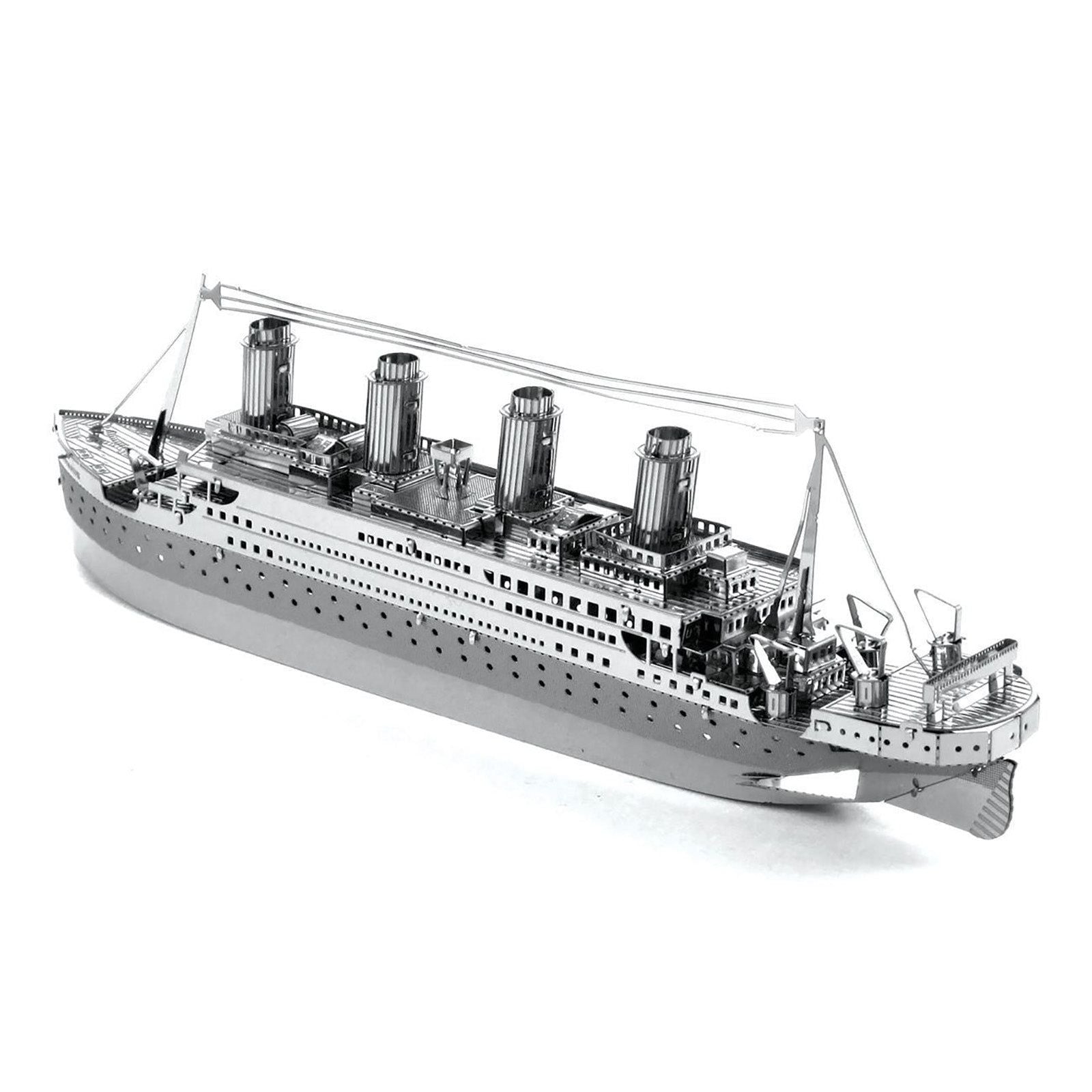 Model Kit Titanic Ship (Moderate Difficulty) Steel Model by Metal Earth - Metal Earth - ModelCars.com