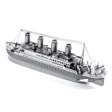 Model Kit Titanic Ship (Moderate Difficulty) Steel Model by Metal Earth - Metal Earth - ModelCars.com