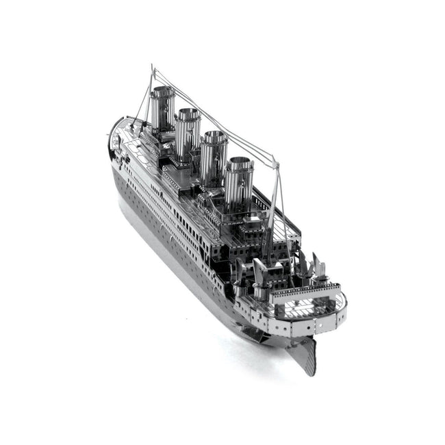 Model Kit Titanic Ship (Moderate Difficulty) Steel Model by Metal Earth - Metal Earth - ModelCars.com