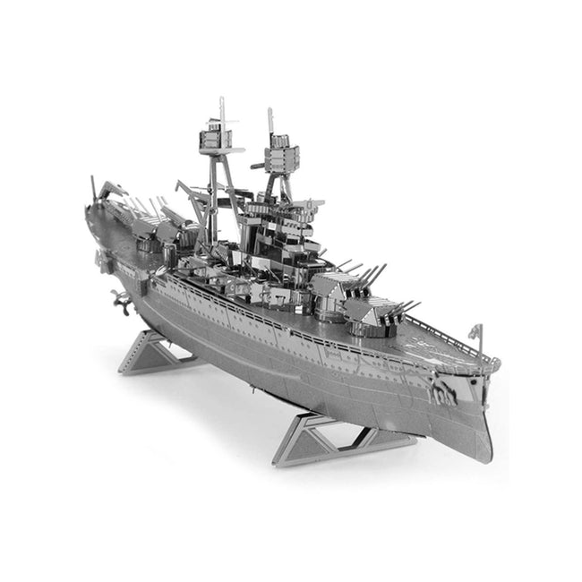 Model Kit USS Arizona Battleship (Challenging Difficulty) Steel Model by Metal Earth - Metal Earth - ModelCars.com