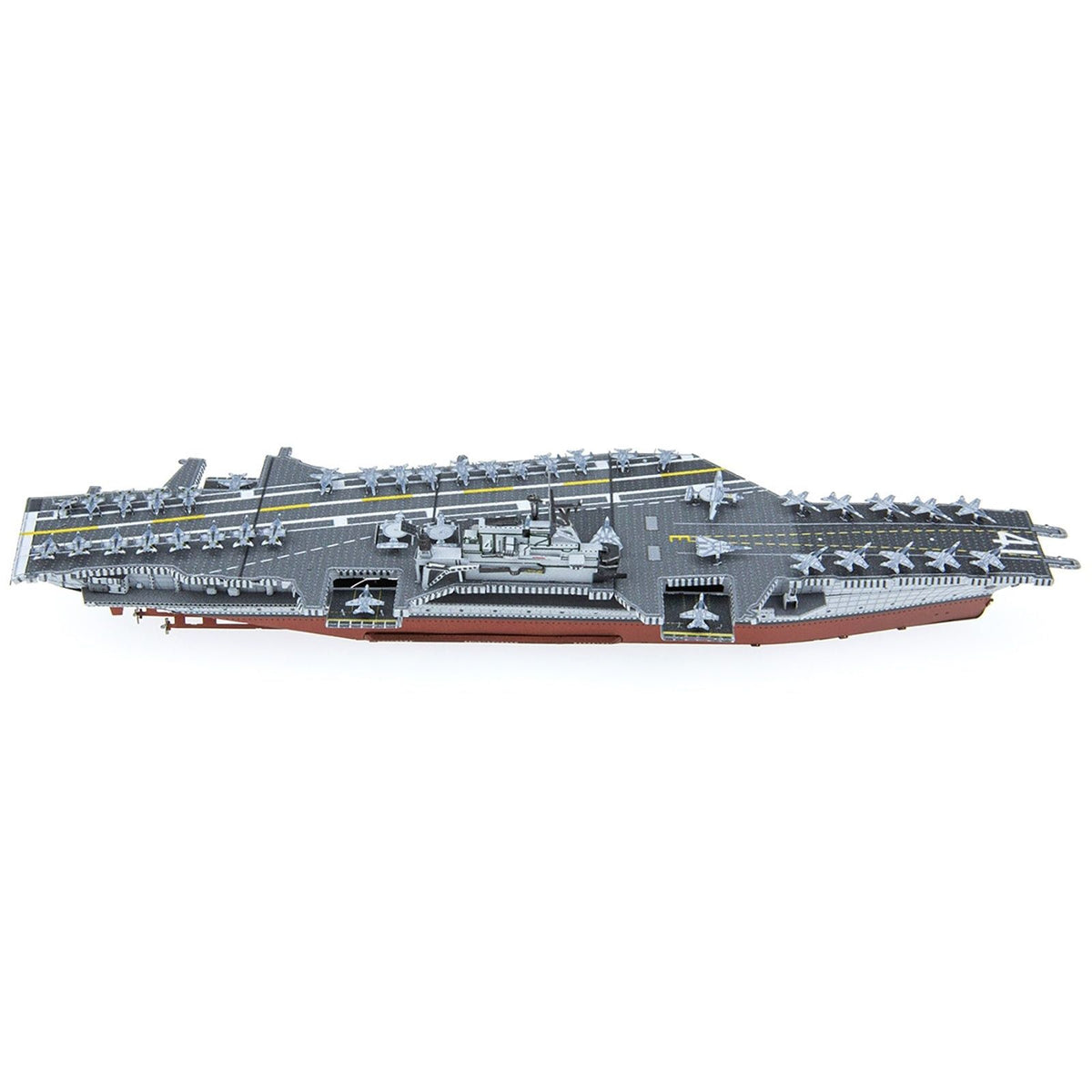 Model Kit USS Midway (CV - 41) Aircraft Carrier (Challenging Difficulty) Steel Model by Metal Earth - Metal Earth - ModelCars.com