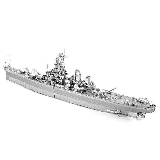 Model Kit USS Missouri (BB - 63) Navy Battleship (Challenging Difficulty) Steel Model by Metal Earth - Metal Earth - ModelCars.com