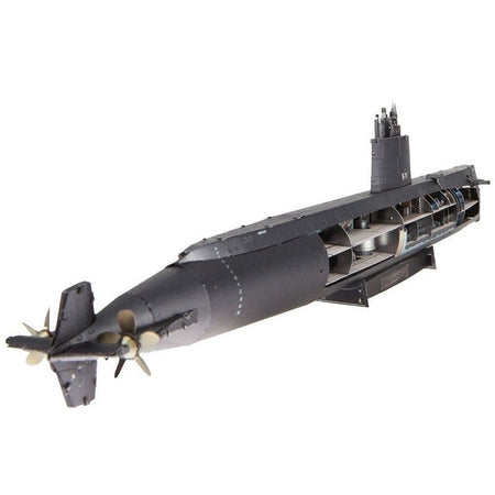 Model Kit USS Nautilus (SSN - 571) Submarine "United States Navy" (Challenging Difficulty) Steel Model by Metal Earth - Metal Earth - ModelCars.com