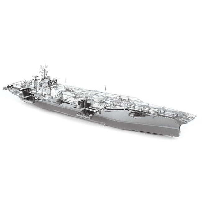 Model Kit USS Theodore Roosevelt CVN - 71 Aircraft Carrier (Expert Difficulty) Steel Model by Metal Earth - Metal Earth - ModelCars.com